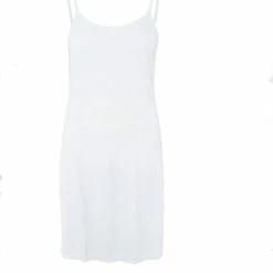 Merkloos Dames Onderjurk Kort-middellang L/XL 40-42 ( 88CM) Wit