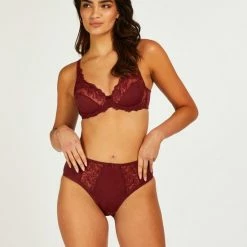 Hunkemöller Dames Lingerie Hoge Slip Diva - Rood - Maat M -Lingerie-Dames-Badmode Winkel 550x660 134