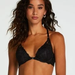 Hunkemöller Dames Lingerie Voorgevormde Beugel Bh Lillian - Zwart - Maat B75 -Lingerie-Dames-Badmode Winkel 550x660 160