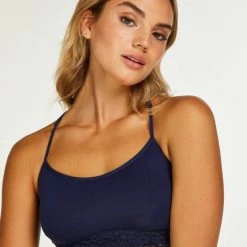 Hunkemöller Dames Lingerie Seamless Bralette Rose - Blauw - Maat S -Lingerie-Dames-Badmode Winkel 550x660 202