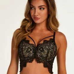 Hunkemöller Dames Lingerie Voorgevormde Longline Beugel Bh Marilee - Zwart - Maat C90 -Lingerie-Dames-Badmode Winkel 550x660 279