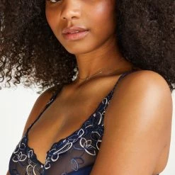 Hunkemöller Dames Lingerie Niet-voorgevormde Beugel Bh Diva - Blauw - Maat F85 -Lingerie-Dames-Badmode Winkel 550x660 300