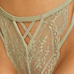 Hunkemöller Dames Lingerie 3-pack String Yakira - Groen - Maat XL -Lingerie-Dames-Badmode Winkel 550x660 333