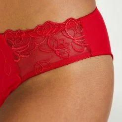 Hunkemöller Dames Lingerie Slip Diva - Rood - Maat 3XL