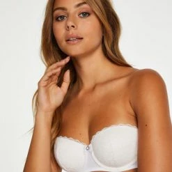 Hunkemöller Lingerie Dames Voorgevormde Strapless Beugel Bh Maya - Wit - Maat D80 -Lingerie-Dames-Badmode Winkel 550x660 348