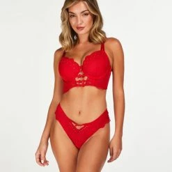 Hunkemöller Dames Lingerie Brazilian Oceana - Rood - Maat M -Lingerie-Dames-Badmode Winkel 550x660 37