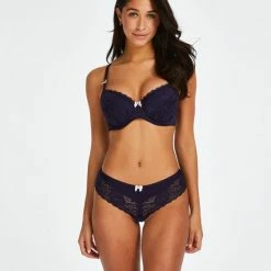 Hunkemöller Dames Lingerie Voorgevormde Beugel Bh Maya - Blauw - Maat E70 -Lingerie-Dames-Badmode Winkel 550x660 374
