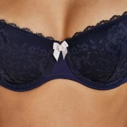 Hunkemöller Dames Lingerie Voorgevormde Beugel Bh Maya - Blauw - Maat E70 -Lingerie-Dames-Badmode Winkel 550x660 378