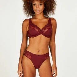 Hunkemöller Dames Lingerie Niet-voorgevormde Beugel Bh Diva - Rood - Maat C95 -Lingerie-Dames-Badmode Winkel 550x660 391