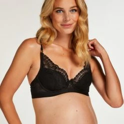 Hunkemöller Dames Lingerie Voorgevormde Voedingsbh Adelaide - Zwart - Maat E80 -Lingerie-Dames-Badmode Winkel 550x660 431