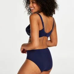 Hunkemöller Dames Lingerie Hoge Slip Diva - Blauw - Maat S -Lingerie-Dames-Badmode Winkel 550x660 465