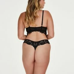 Hunkemöller Dames Lingerie Voorgevormde Longline Bh Zonder Beugel Shiloh - Zwart - Maat C75 -Lingerie-Dames-Badmode Winkel 550x662 5