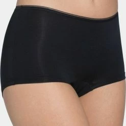 Sloggi Feel Sensational Dames Short - Zwart - Maat 36 -Lingerie-Dames-Badmode Winkel 550x663 6