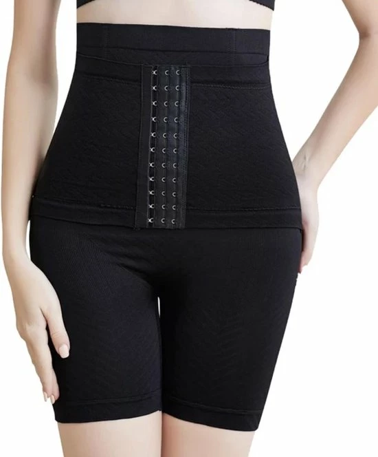 Merkloos Slim Wear - Corrigerend Ondergoed Met Waist Trainer Dames - Shapewear - Corset - Ondergoed Voor Buik, Billen En Dijen - Dames - Zwart - Maat XL/XXL 4 Merkloos Slim Wear - Corrigerend Ondergoed Met Waist Trainer Dames - Shapewear - Corset - Ondergoed Voor Buik, Billen En Dijen - Dames - Zwart - Maat XL/XXL - Afbeelding 4