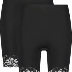 LaSlip - 2-Pack Pants Lace - Lange Pijpjes Onderbroek