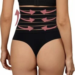 Wow Peach String Shaper Zwart Maat XL | New Thong Shaper | Corrigerend String | Onzichtbare String | String Met Hoge Taille | Shape Wear | High Waist String |Dames | Correctie Ondergoed|Naadloos String | Seamless Thong | Afslank 16 Wow Peach String Shaper Zwart Maat XL | New Thong Shaper | Corrigerend String | Onzichtbare String | String Met Hoge Taille | Shape Wear | High Waist String |Dames | Correctie Ondergoed|Naadloos String | Seamless Thong | Afslank -Lingerie-Dames-Badmode Winkel 550x667 1