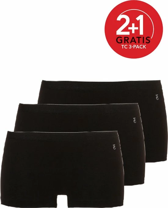 Ten Cate Short 3Pack Basic Zwart - Maat XXL 12 Ten Cate Short 3Pack Basic Zwart - Maat XXL - Afbeelding 12