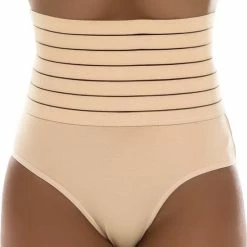 Wow Peach String Shaper NUDE Maat EXTRA Large | New Thong Shaper | Corrigerend String | Onzichtbare String | String Met Hoge Taille | Shape Wear | High Waist String |Dames | Correctie Ondergoed|Naadloos String | Seamless Thong | Afslank