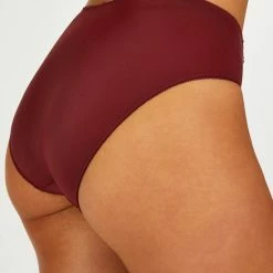 Hunkemöller Dames Lingerie Hoge Slip Diva - Rood - Maat M -Lingerie-Dames-Badmode Winkel 550x687 3