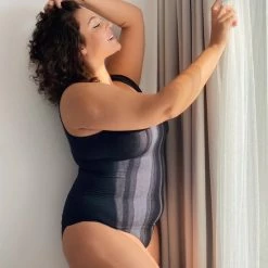 Brubeck Ondergoed Dames Hemd - Grote Maten Naadloos Met Merino Wol - Zwart 3XL -Lingerie-Dames-Badmode Winkel 550x687 5