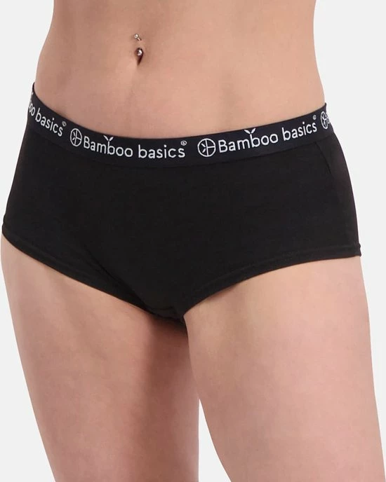 Bamboo Basics - Hipsters Iris (2-pack) Dames - Zwart - L 5 Bamboo Basics - Hipsters Iris (2-pack) Dames - Zwart - L - Afbeelding 5