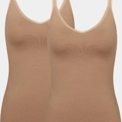 Sloggi Dames Basic Midi GO Organische Slip 2-pack - Creme - L -Lingerie-Dames-Badmode Winkel 550x692 1