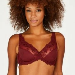 Hunkemöller Dames Lingerie Niet-voorgevormde Beugel Bh Diva - Rood - Maat C95 -Lingerie-Dames-Badmode Winkel 550x694 4