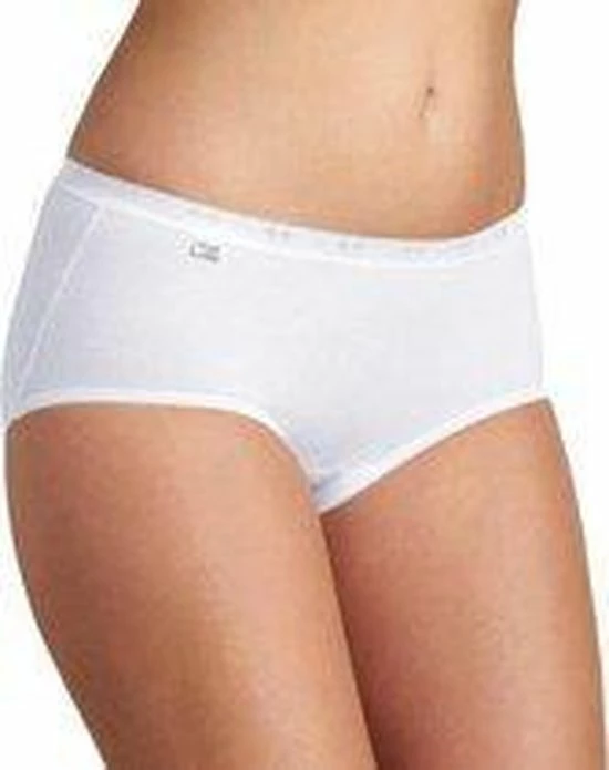 Sloggi Midi Basic Slip 3pack Dames Katoen Wit, Maat 46 1 Sloggi Midi Basic Slip 3pack Dames Katoen Wit, Maat 46