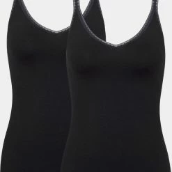 Sloggi GO Shirt 2-pack Black