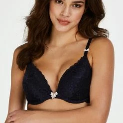Hunkemöller Dames Lingerie Voorgevormde Push-up Beugel Bh Maya - Blauw - Maat D80 -Lingerie-Dames-Badmode Winkel 550x696 7