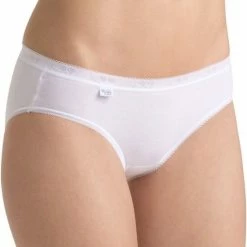 Sloggi Basic+ Dames Mini Slip - 4-pack - Wit - Maat 44 -Lingerie-Dames-Badmode Winkel 550x698 1