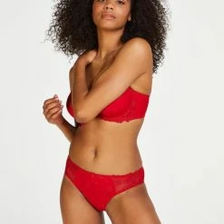 Hunkemöller Dames Lingerie Slip Diva - Rood - Maat S -Lingerie-Dames-Badmode Winkel 550x699 2