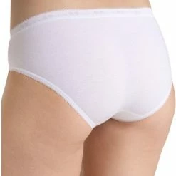 Sloggi Basic+ Dames Mini Slip - 4-pack - Wit - Maat 44 -Lingerie-Dames-Badmode Winkel 550x699 3