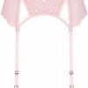 Hunkemöller Dames Lingerie Jarretel Louise Kim Petras - Roze - Maat 2XL