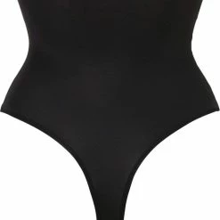 MAGIC Bodyfashion Hi Waist Thong Zwart Vrouwen - Maat L -Lingerie-Dames-Badmode Winkel 550x700