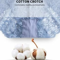 Merkloos 3 In 1 Dames Naadloze Kanten Hipster | Hoge Taille Slips | Butt Lifter | Zwart - Maat S - 3 Stuks -Lingerie-Dames-Badmode Winkel 550x700 4