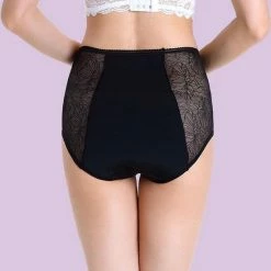 Cheeky Wipes Menstruatie Ondergoed - Feeling Fearless - Slip - Extra Absorptie - Maat 38-40 - Zwart -Lingerie-Dames-Badmode Winkel 550x706 3