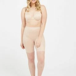Spanx Thinstincts 2.0 Mid Thigh Short - Beige - Maat L -Lingerie-Dames-Badmode Winkel 550x706 4