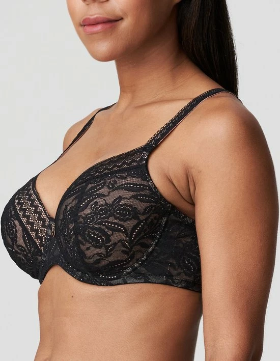 PrimaDonna Twist Palermo Voorgevormde Beugel Bh 0242090 Zwart - Maat 75E 2 PrimaDonna Twist Palermo Voorgevormde Beugel Bh 0242090 Zwart - Maat 75E - Afbeelding 2
