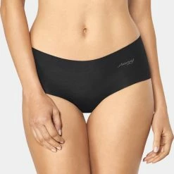 Sloggi - Sloggi ZERO Cotton Short - BLACK - Vrouwen - Maat S -Lingerie-Dames-Badmode Winkel 550x732 4