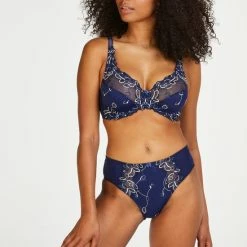 Hunkemöller Dames Lingerie Niet-voorgevormde Beugel Bh Diva - Blauw - Maat F95 -Lingerie-Dames-Badmode Winkel 550x746