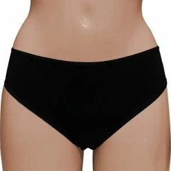 VANILLA - Dames Ondergoed, Dames Slip, Lingerie - 5 Stuks - Egyptisch Katoen - Zwart - 3XL -Lingerie-Dames-Badmode Winkel 550x750 6