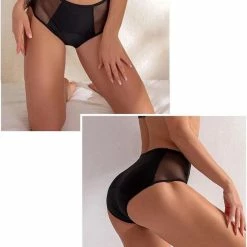 Merkloos Menstruatie Ondergoed- Menstruatie- Menstruatie Onderbroekje - Menstruatieondergoed- Maat XXXL