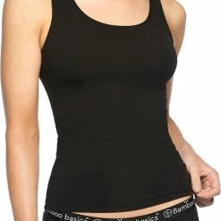 Bamboo Basics - 2-Pack Dames Bamboe Singlets Anna – Zwart - XL 10 Bamboo Basics - 2-Pack Dames Bamboe Singlets Anna – Zwart - XL -Lingerie-Dames-Badmode Winkel 550x756 1