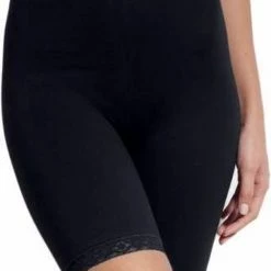 Sloggi Basic Long Dames - 52 - Zwart -Lingerie-Dames-Badmode Winkel 550x767 1