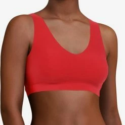 Chantelle Top Met Vulling - Soft Stretch - Padded Top - XL - Rood -Lingerie-Dames-Badmode Winkel 550x771 1