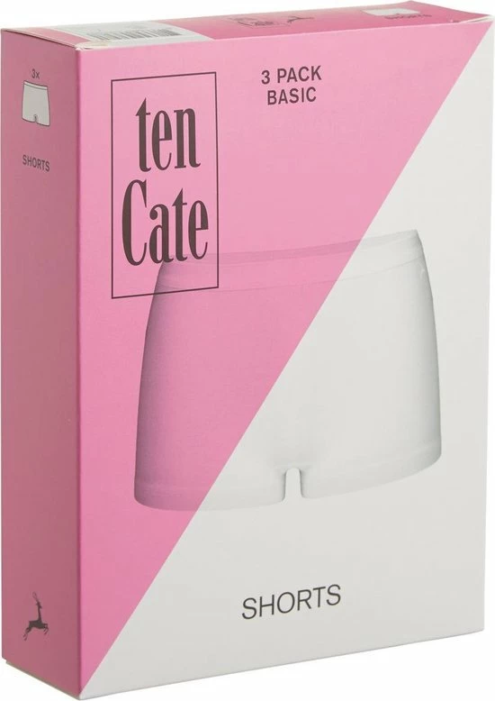 Ten Cate Short 3Pack Basic Wit - Maat S 9 Ten Cate Short 3Pack Basic Wit - Maat S - Afbeelding 9