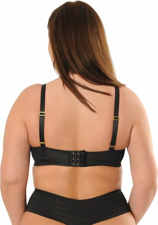 SAPPH - Rosie Voorgevormde BH Zwart - Maat 95C - Zwart - Met Beugel - Dames 5 SAPPH - Rosie Voorgevormde BH Zwart - Maat 95C - Zwart - Met Beugel - Dames - Afbeelding 5