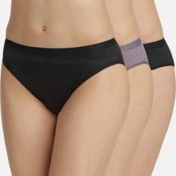 Dim Les Pockets Slips - Onderbroeken - Stretch Katoen - Dames - 3 Stuks - Maat 42/44 - Zwart/Grijs 6 Dim Les Pockets Slips - Onderbroeken - Stretch Katoen - Dames - 3 Stuks - Maat 42/44 - Zwart/Grijs -Lingerie-Dames-Badmode Winkel 550x785 6