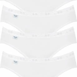 Sloggi Basic+ Dames Mini Slip - 4-pack - Wit - Maat 44